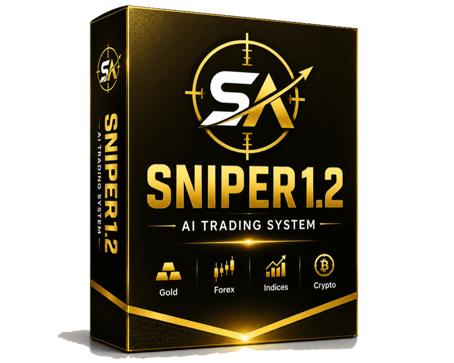 SNIPER 1.2 Quantum Grid AI — SniperAlgo AI trading system box
